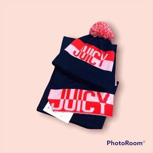 Juicy couture women’s scarf and hat new